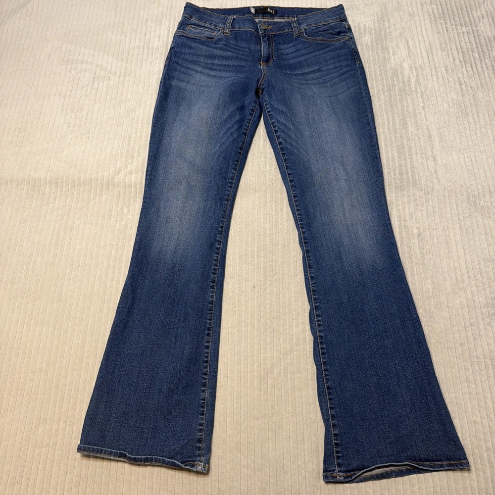 Kut From The Kloth Natalie High Rise Boot Cut Jeans Women 14 (34x34) Western